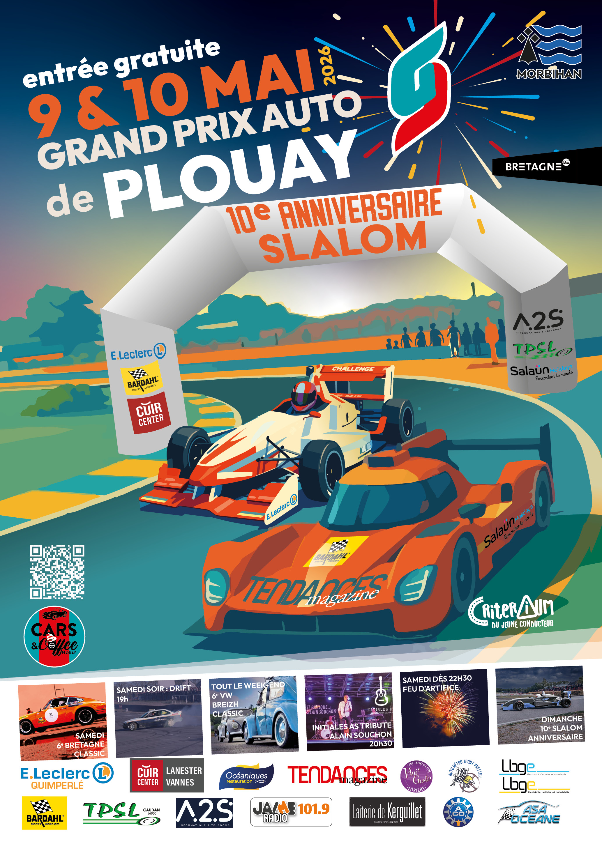 Affiche GP Auto Plouay 2026
